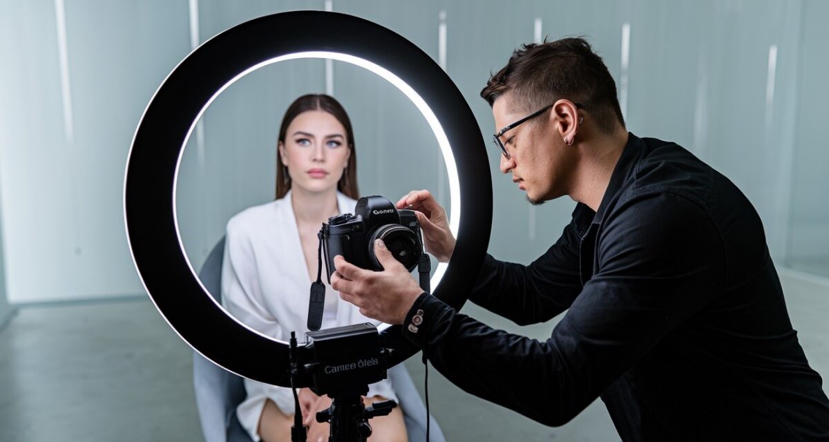 Photographe et modèle