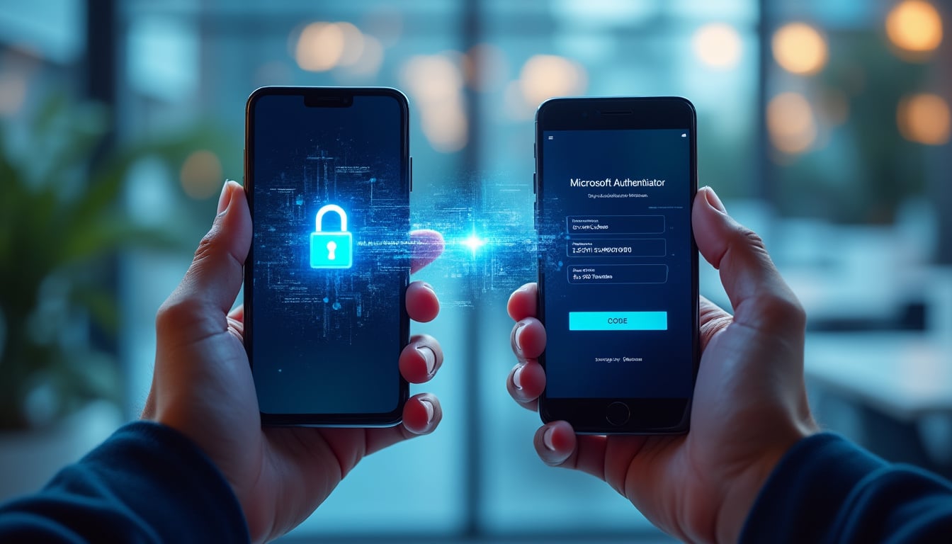 découvrez comment transférer vos comptes en toute sécurité avec microsoft authenticator lors d'un changement de téléphone grâce à nos explications claires et détaillées.