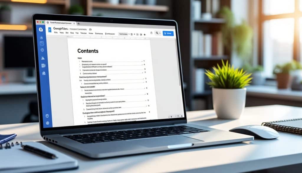 découvrez comment créer et utiliser une table des matières dans google docs grâce à nos explications claires et détaillées.